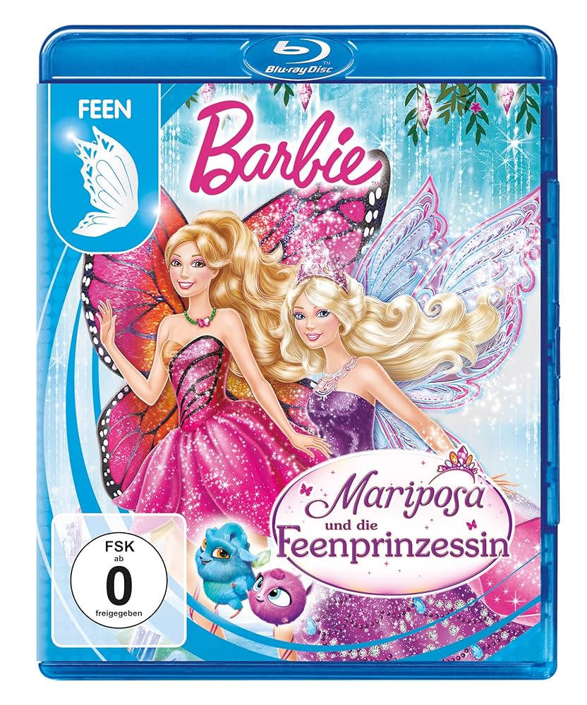 その他 Barbie: Mariposa &amp; The Fairy Princess [Blu-ray] Amazon.com: Barbie: Pearl Princess / Mariposa & The Fairy